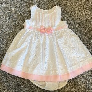 Bonnie baby 18 month dress and diaper cover